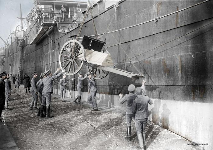 La Primera Guerra Mundial, a todo color (FOTOS)