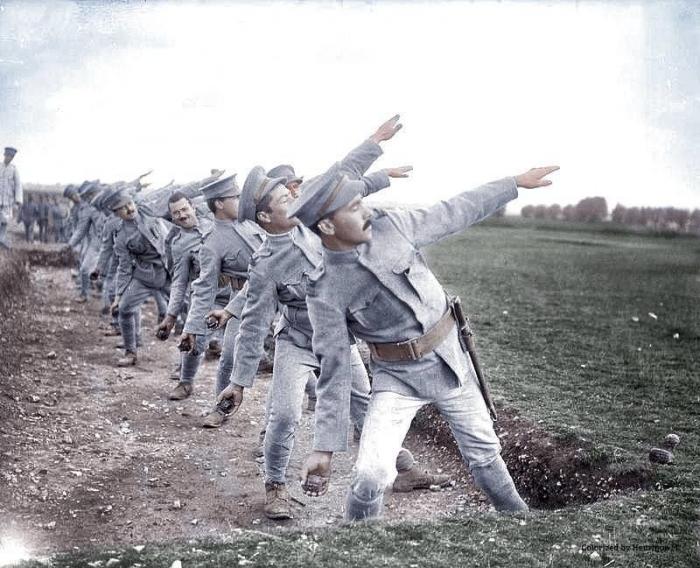 La Primera Guerra Mundial, a todo color (FOTOS)