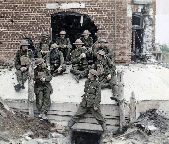 La Primera Guerra Mundial, a todo color (FOTOS)