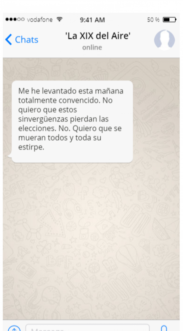 La Fiscalía abre diligencias sobre el chat de mandos militares retirados