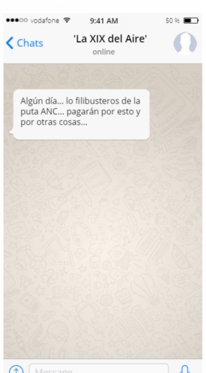 La Fiscalía abre diligencias sobre el chat de mandos militares retirados