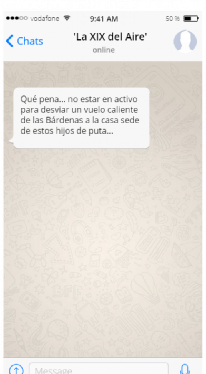 La Fiscalía abre diligencias sobre el chat de mandos militares retirados