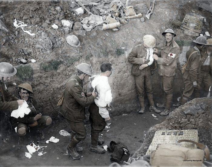 La Primera Guerra Mundial, a todo color (FOTOS)