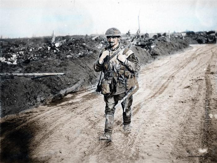 La Primera Guerra Mundial, a todo color (FOTOS)