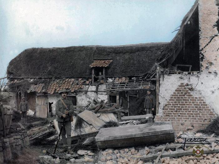 La Primera Guerra Mundial, a todo color (FOTOS)