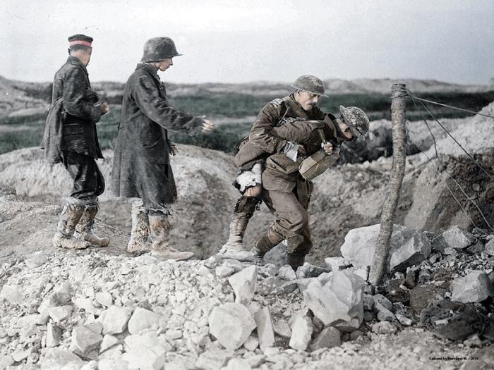 La Primera Guerra Mundial, a todo color (FOTOS)