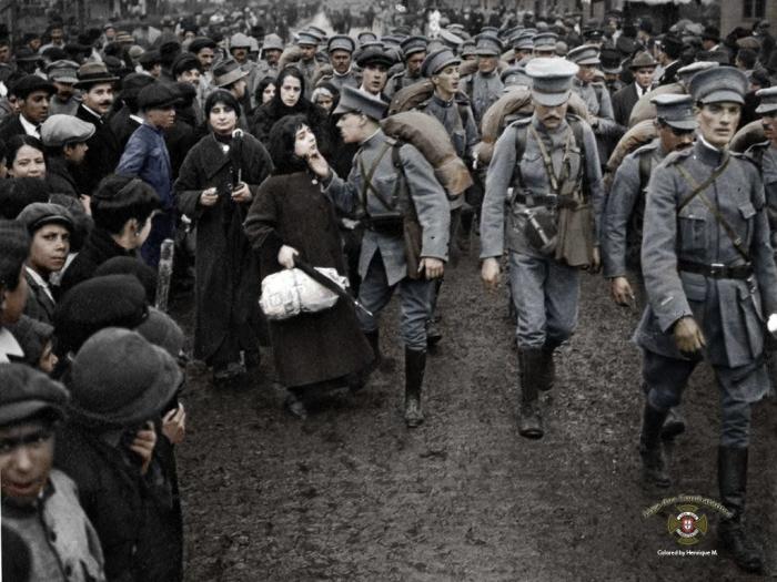 La Primera Guerra Mundial, a todo color (FOTOS)
