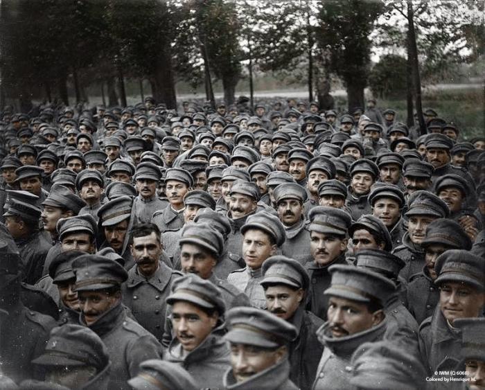 La Primera Guerra Mundial, a todo color (FOTOS)