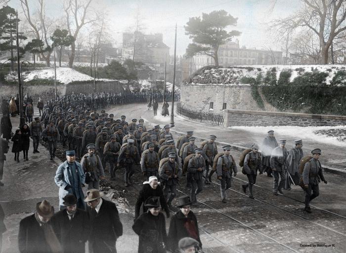 La Primera Guerra Mundial, a todo color (FOTOS)