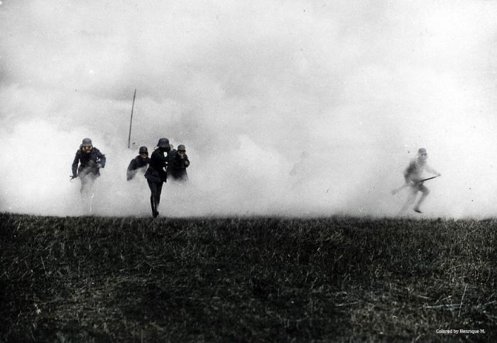 La Primera Guerra Mundial, a todo color (FOTOS)