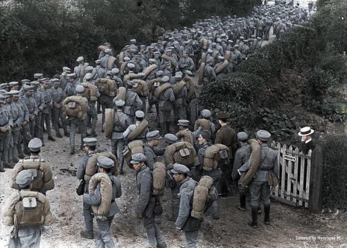 La Primera Guerra Mundial, a todo color (FOTOS)