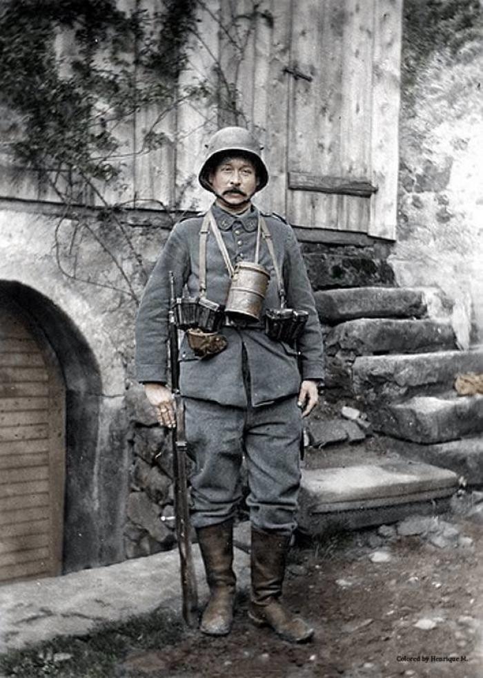 La Primera Guerra Mundial, a todo color (FOTOS)