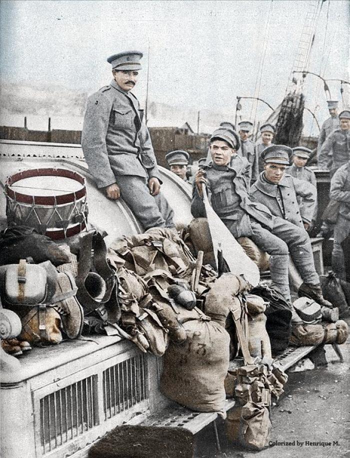 La Primera Guerra Mundial, a todo color (FOTOS)