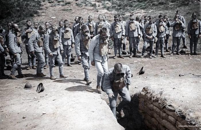 La Primera Guerra Mundial, a todo color (FOTOS)