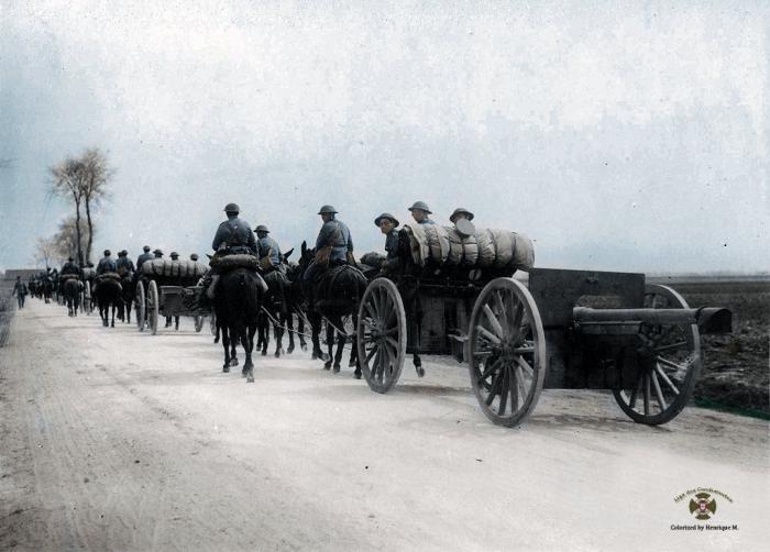 La Primera Guerra Mundial, a todo color (FOTOS)