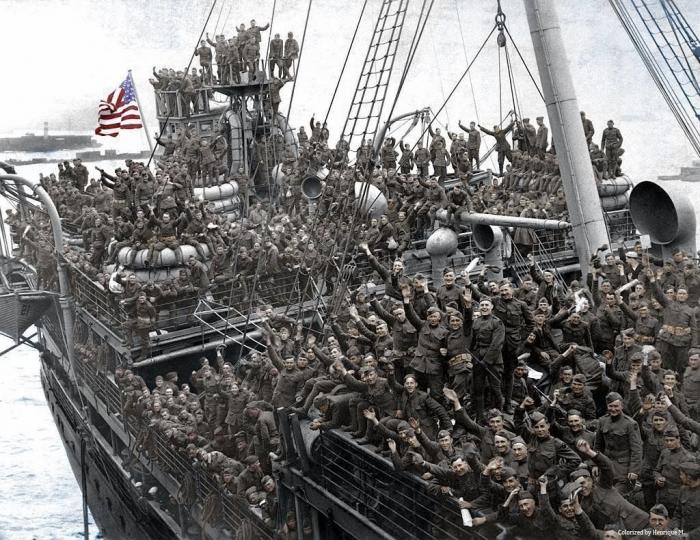 La Primera Guerra Mundial, a todo color (FOTOS)