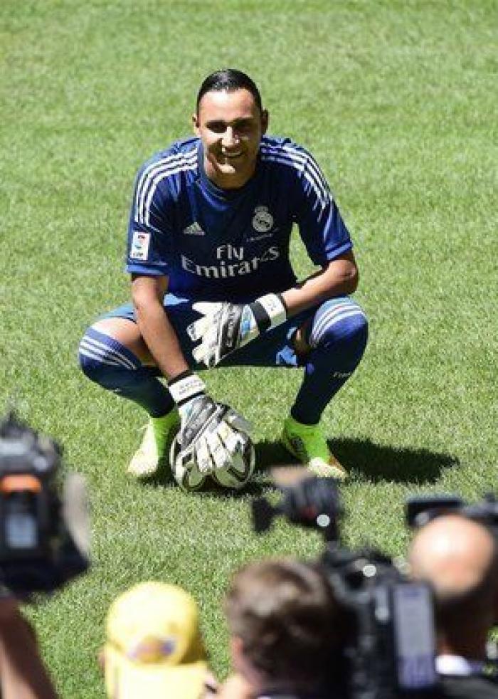 Keylor Navas, presentado como nuevo portero del Real Madrid (FOTOS)