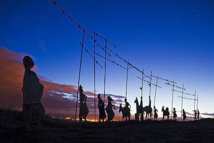 La impactante imagen que vio una periodista de Antena 3 en el Camino de Santiago
