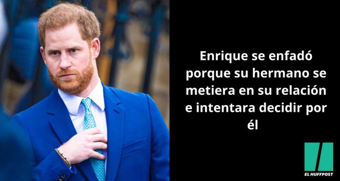 El detonante de la mala relación entre los príncipes Guillermo y Harry