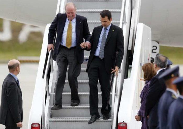 Juan Carlos I traslada su oficina al Palacio Real de Madrid