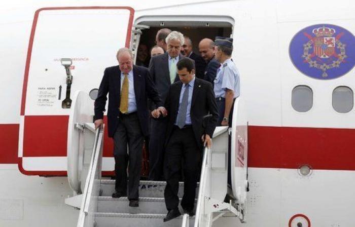 Juan Carlos I traslada su oficina al Palacio Real de Madrid