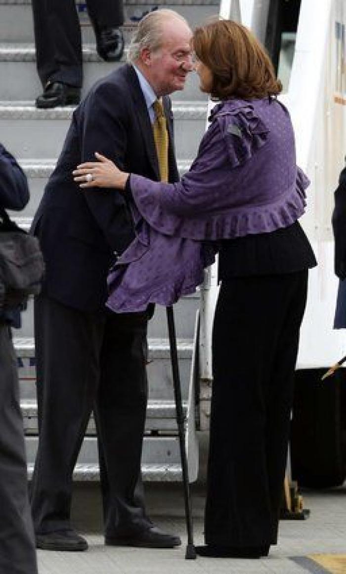 Juan Carlos I traslada su oficina al Palacio Real de Madrid