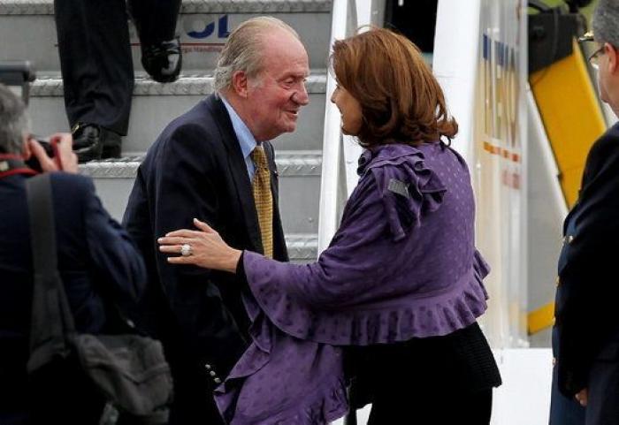 Juan Carlos I traslada su oficina al Palacio Real de Madrid