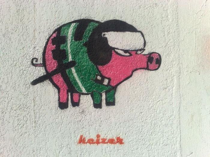 Arte callejero: Keiser, el "Banksy egipcio" (FOTOS)