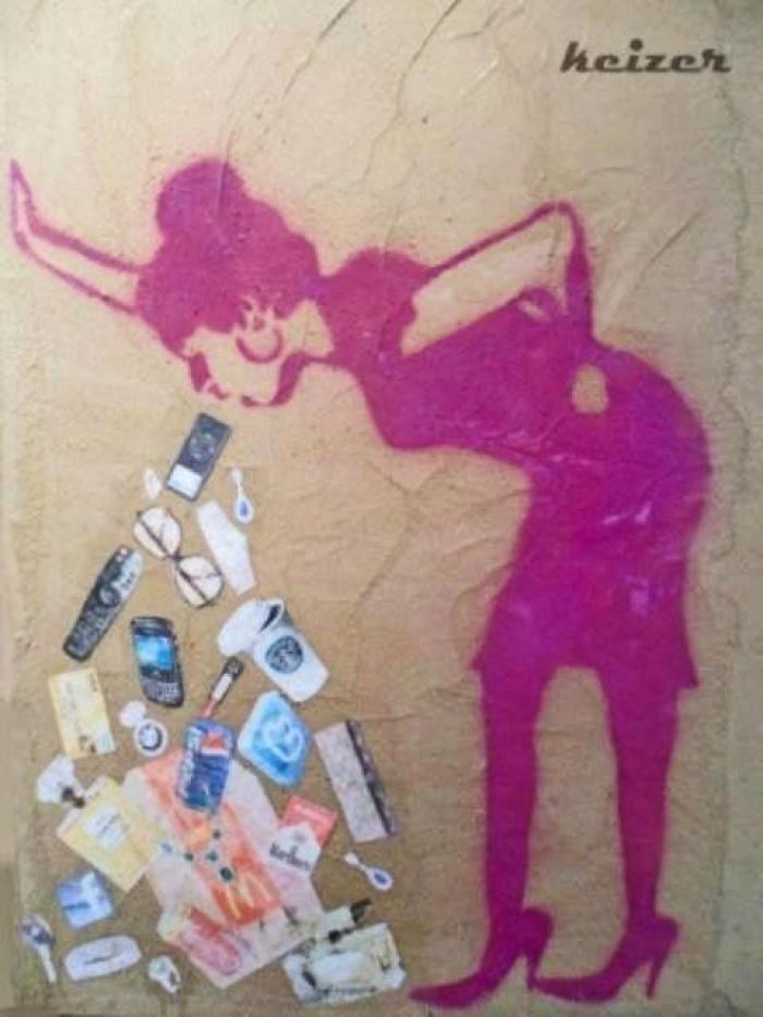 Arte callejero: Keiser, el "Banksy egipcio" (FOTOS)