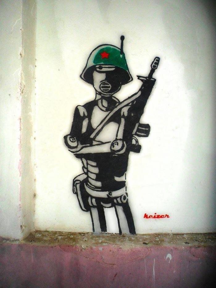 Arte callejero: Keiser, el "Banksy egipcio" (FOTOS)