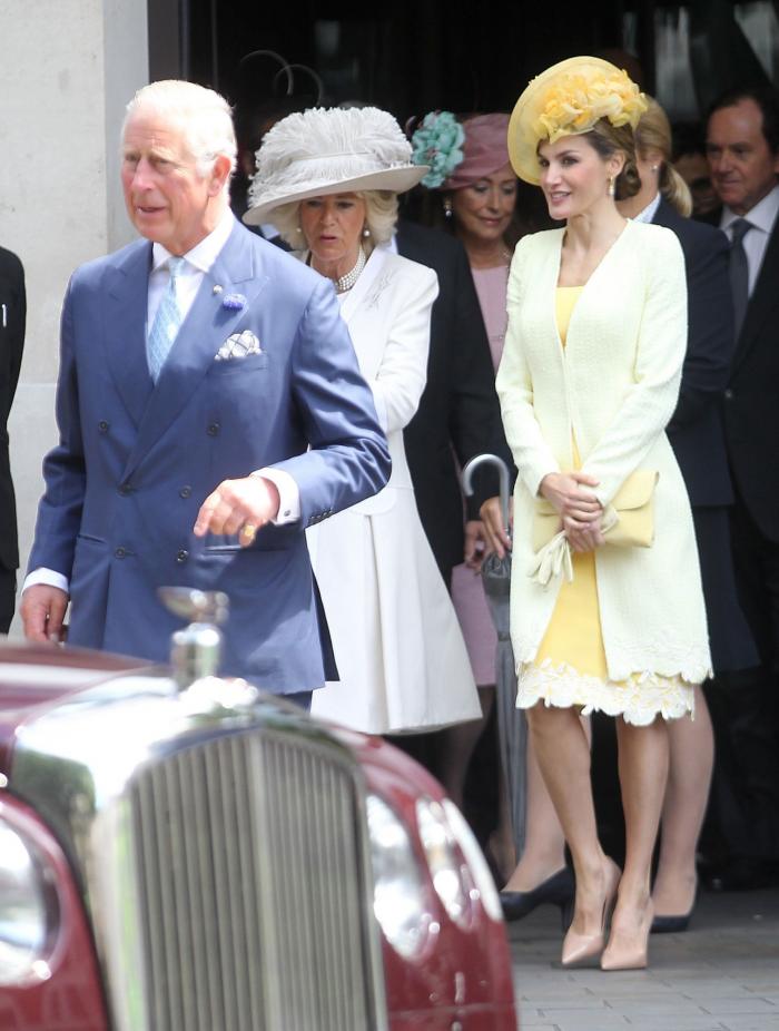 El vestido de la reina Letizia en Buckingham, ¿clavado a este Zuhair Murad?