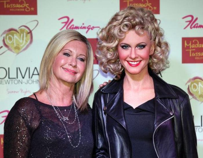 Estatua de cera de Olivia Newton-John: Sandy en 'Grease', de cera (FOTOS)