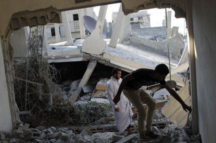 Tres palestinos muertos, dos de ellos menores, en los ataques de madrugada en Gaza (FOTOS)