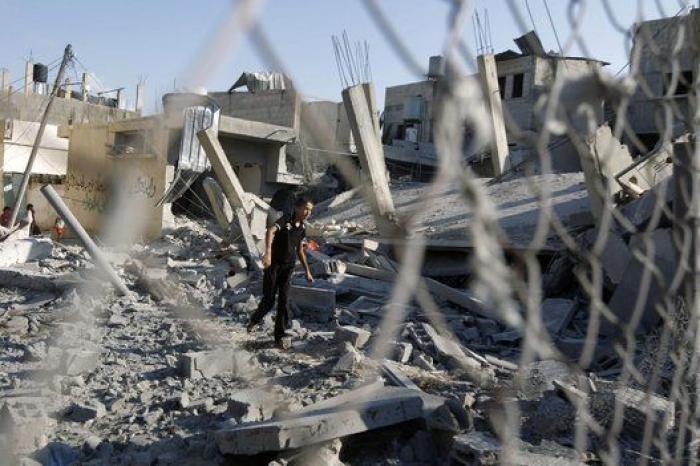 Tres palestinos muertos, dos de ellos menores, en los ataques de madrugada en Gaza (FOTOS)