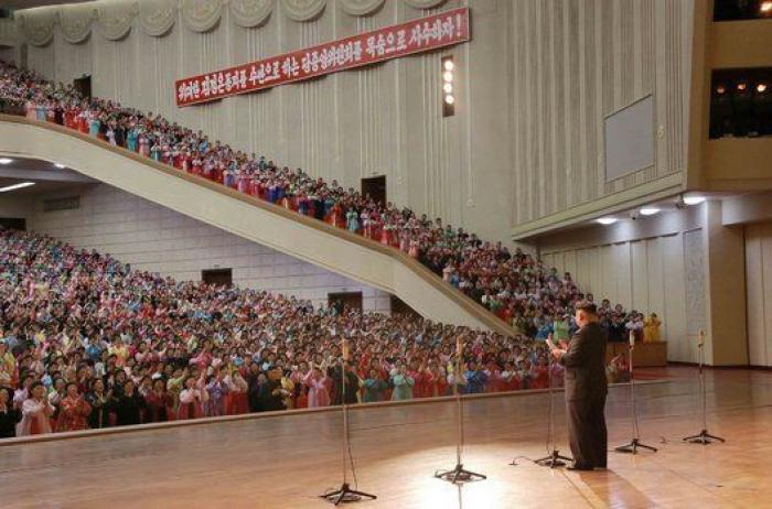 Las fotos de Kim Jong-un que tendrás que ver varias veces para creerlas: pura fantasía