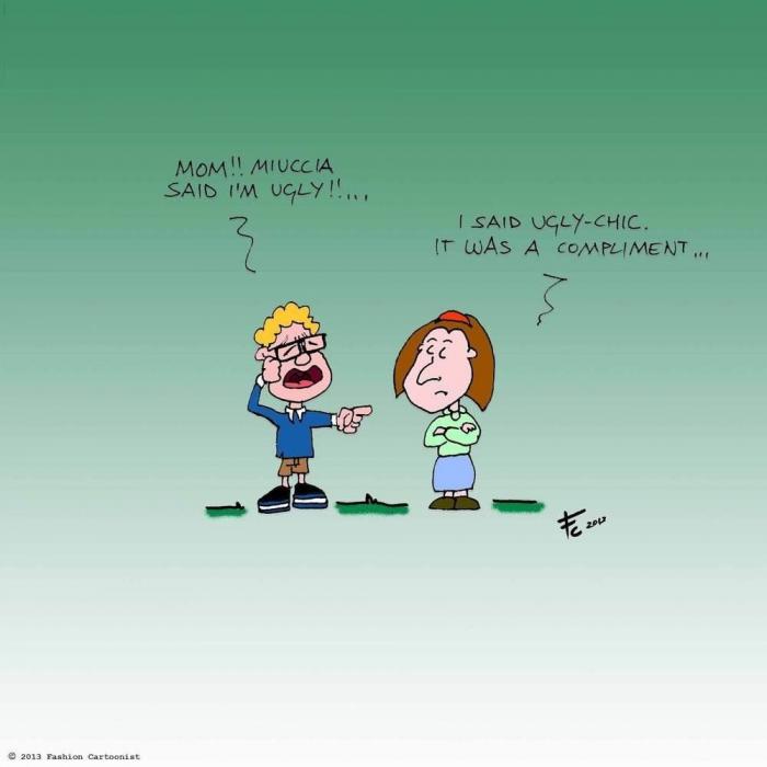 Fashion Cartoonist: ¿cómo fueron de niños los grandes de la moda?