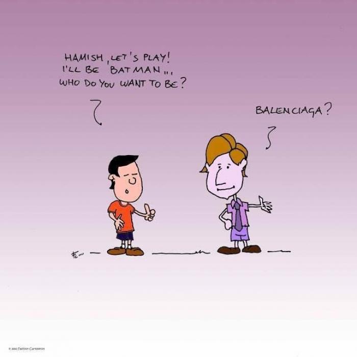 Fashion Cartoonist: ¿cómo fueron de niños los grandes de la moda?