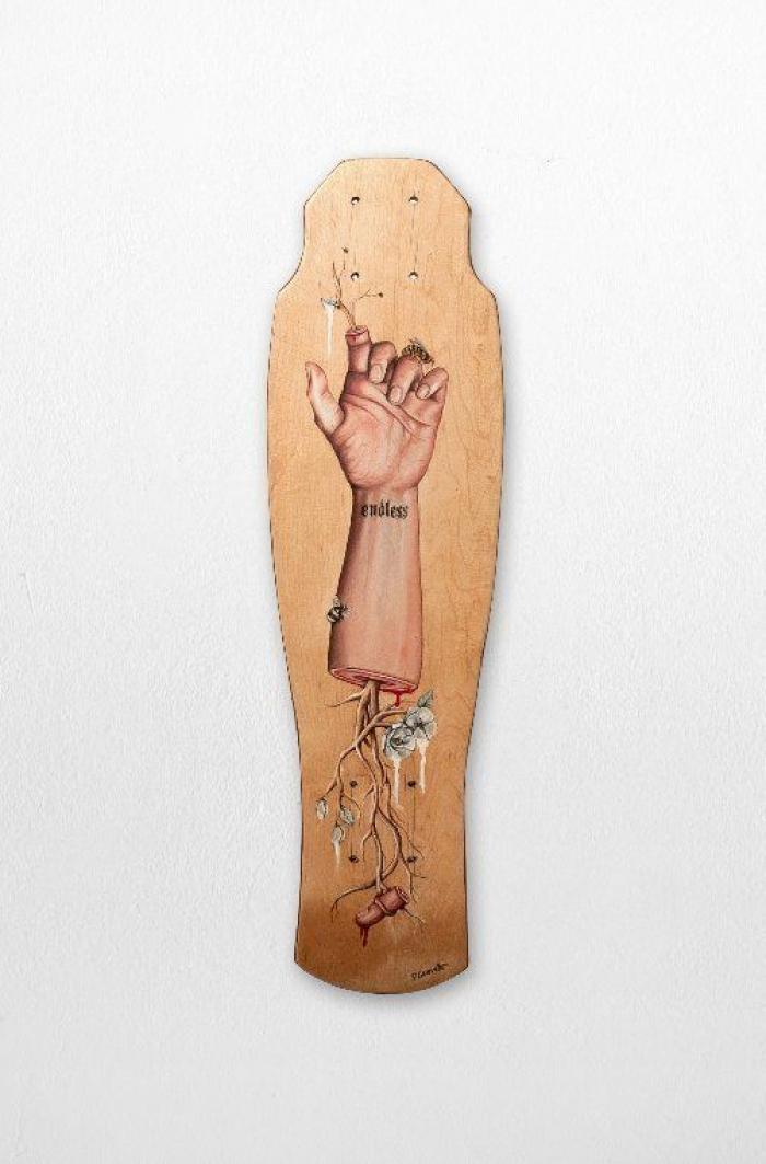 Arte en tablas de skate (FOTOS)