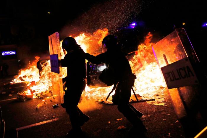 Quién es quién en las protestas en Cataluña