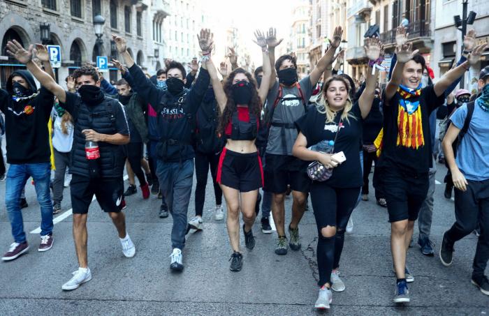 Quién es quién en las protestas en Cataluña