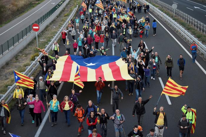 Quién es quién en las protestas en Cataluña
