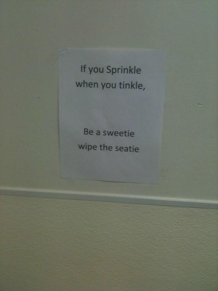 Lee esto si haces pis ‘por si acaso’ aunque no tengas ganas