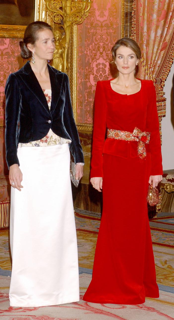 El mensaje detrás del último vestido rojo de Letizia