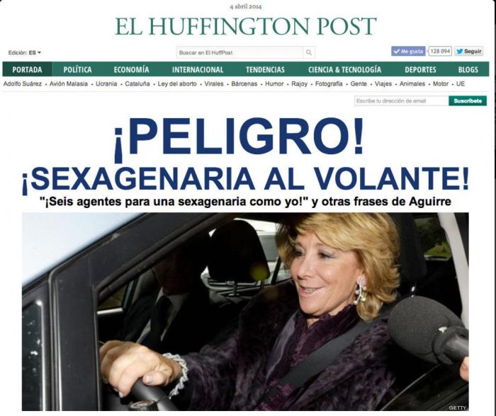 Esperanza Aguirre acude a declarar como imputada por la financiación ilegal del PP