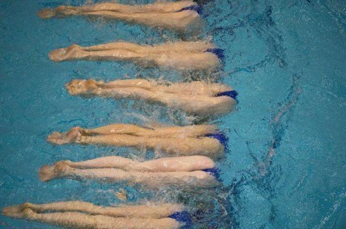 19 fotos impresionantes de los campeonatos de natación sincronizada