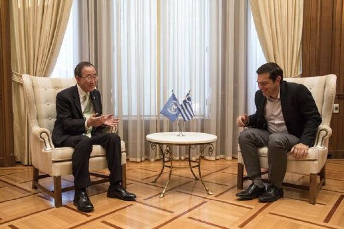 Ban Ki Moon pide ayuda para Grecia en la gestión de la crisis migratoria