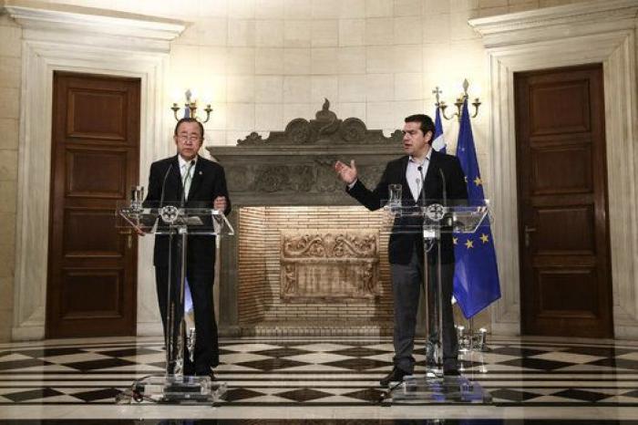 Ban Ki Moon pide ayuda para Grecia en la gestión de la crisis migratoria