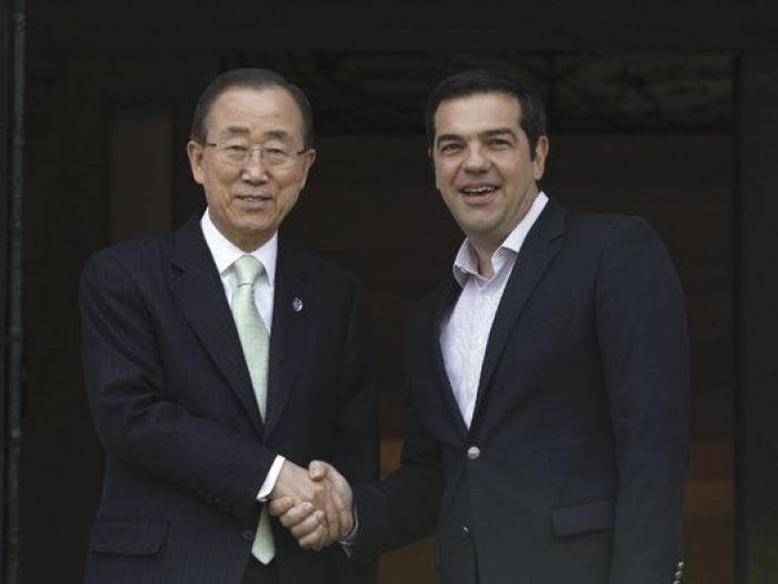Ban Ki Moon pide ayuda para Grecia en la gestión de la crisis migratoria