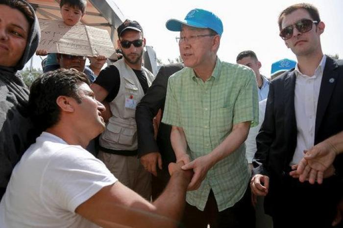 Ban Ki Moon pide ayuda para Grecia en la gestión de la crisis migratoria