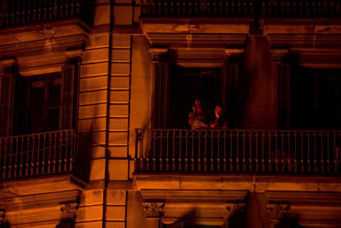 Trump usa imágenes de altercados independentistas en Barcelona como si fuesen de EEUU